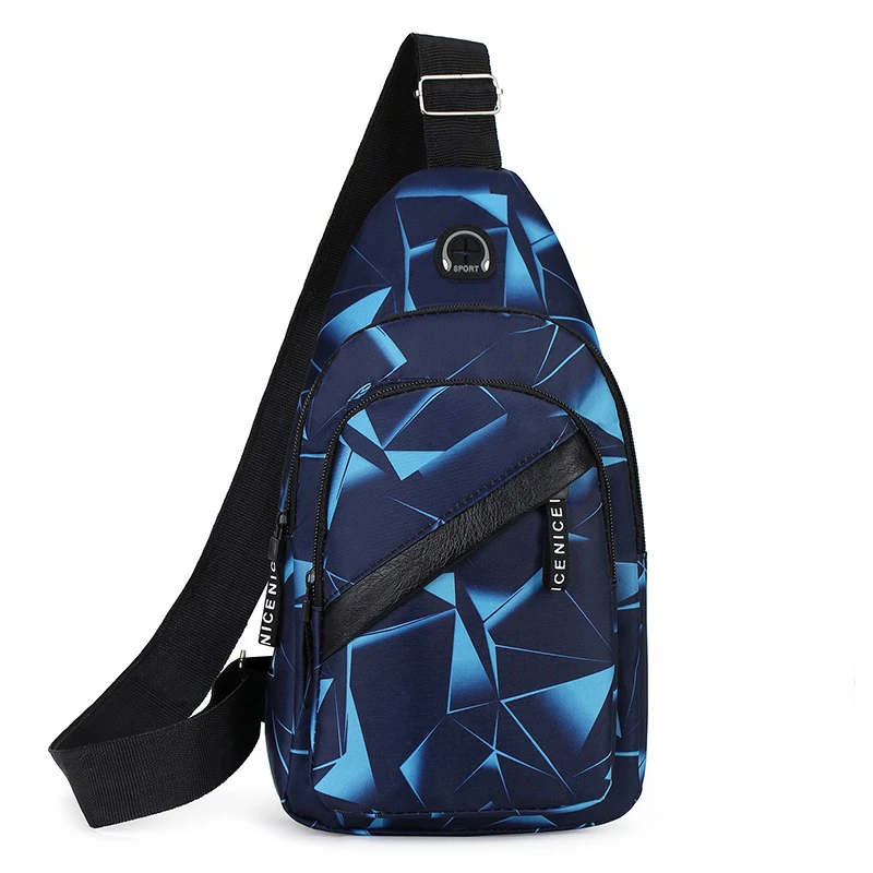 Мужской нагрудный рюкзак из нейлона