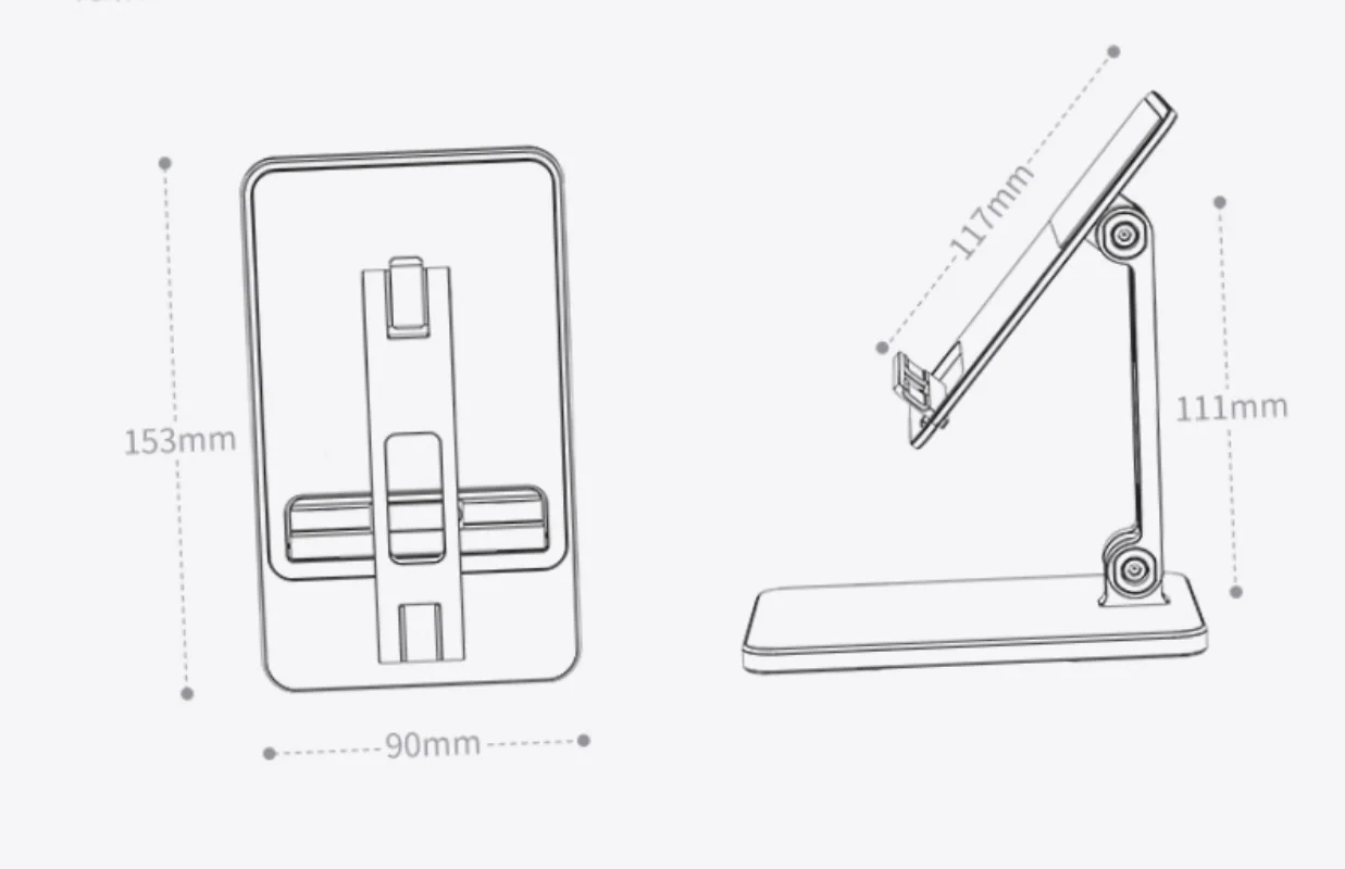 Mobile Phone Tablet Bracket Adjustable Tablet Computer Universal Aluminum Alloy Multi-function Two-in-one Special Bracket