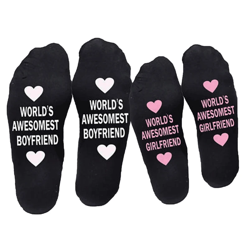 

Birthday Gift For Boyfriend Socks Casual Breathable Mid Tube Socks Ankle Small Love Gift Anniversary Girlfriend Sock Present