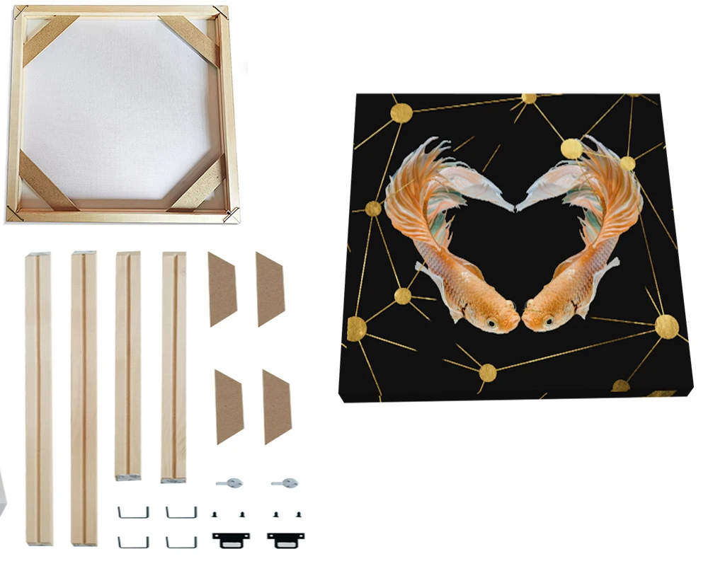 Подвесная деревянная рамка для фотографий на заказ квадратный Декор сделай сам