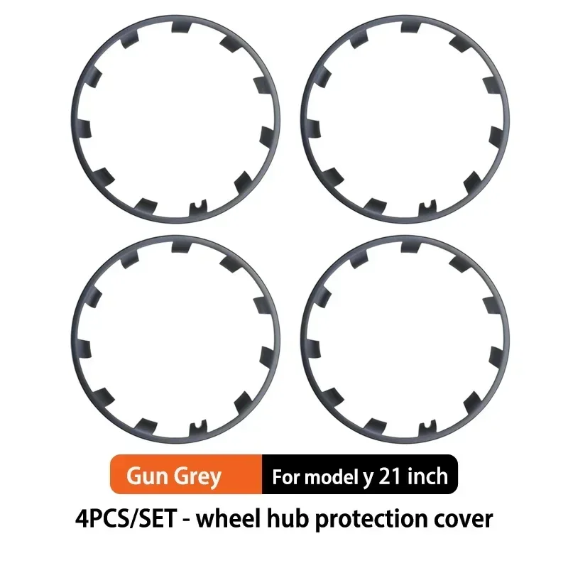 

Защитные накладки на колесные диски (21 дюйм) для Tesla Model Y, ABS-защита, аксессуары для экстерьера автомобиля, 2018-2024 гг.