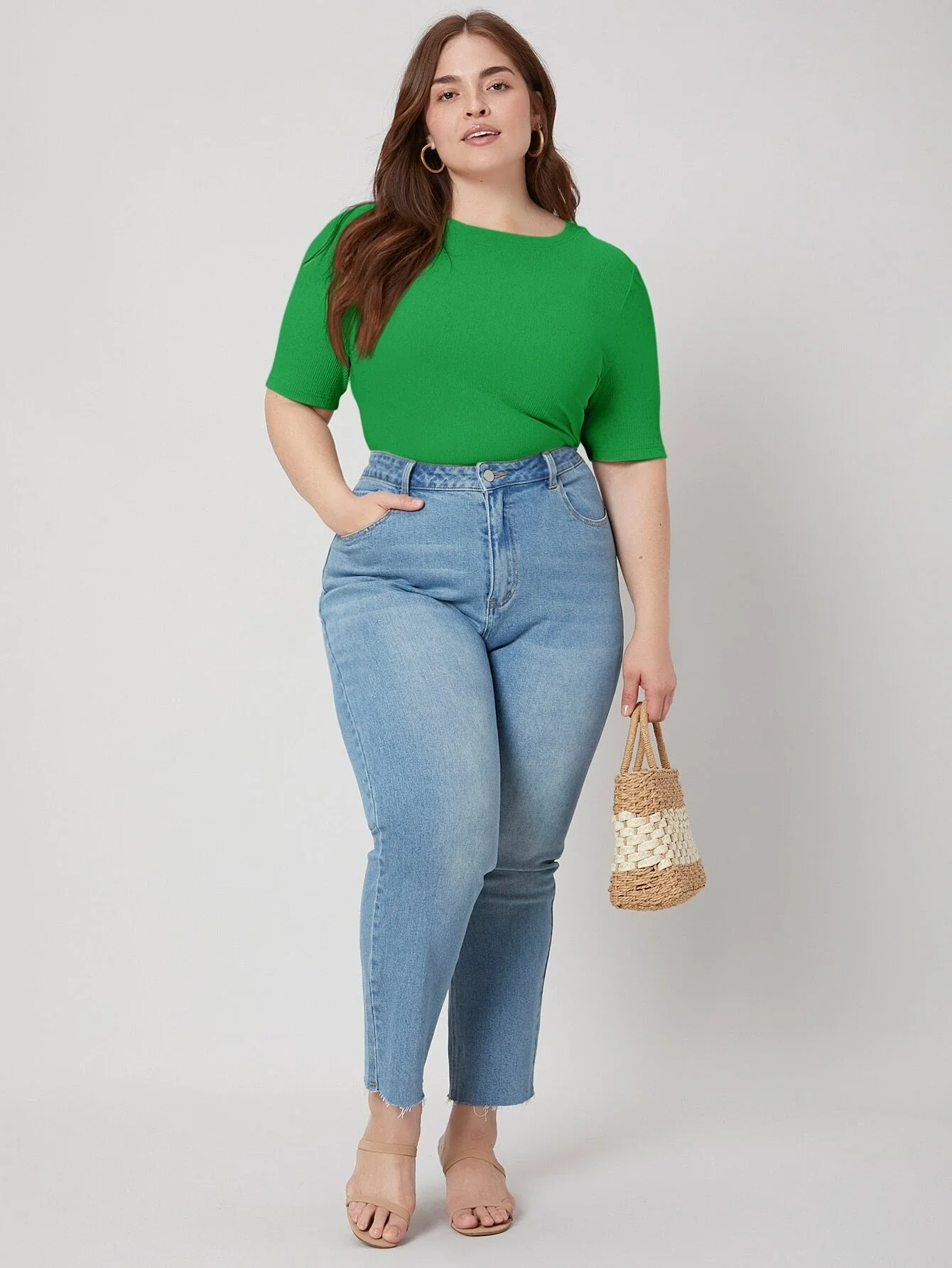

PREMIUM PLUS SLIM RIBBED T-SHIRT