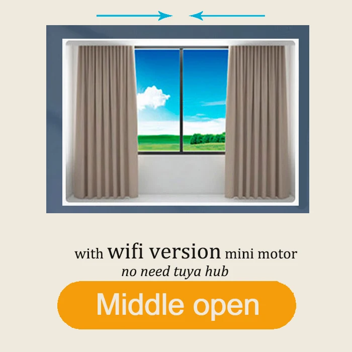 

BIAONU Tuya Zigbee Мини Электрический мотор для штор
