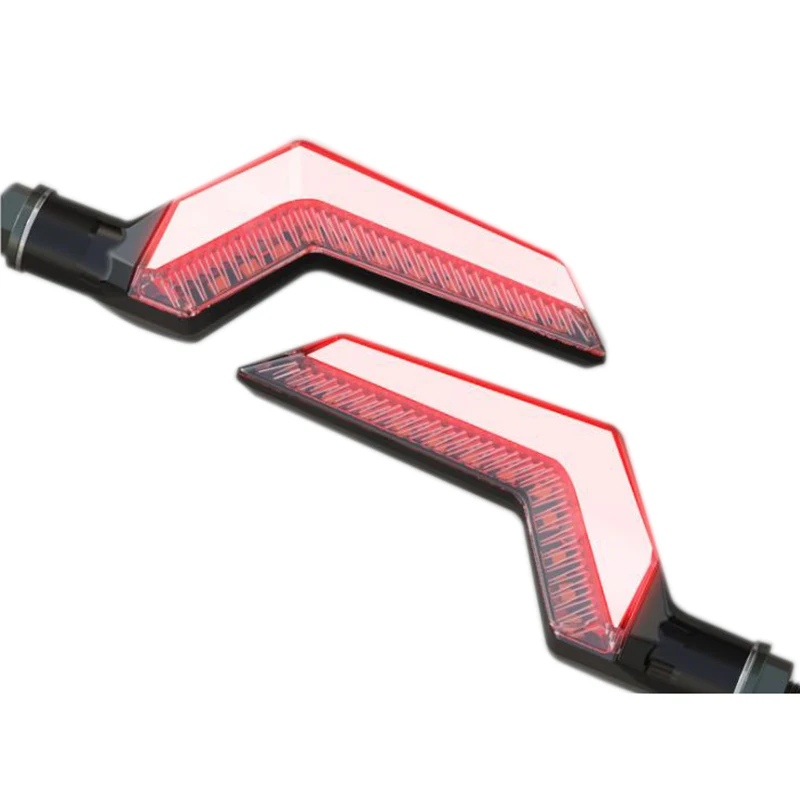 

2PCS Universal Motorcycle Turn Signals LED Light Indicator Warning Light For Suzuki Honda CB190 Yamaha Kawasaki