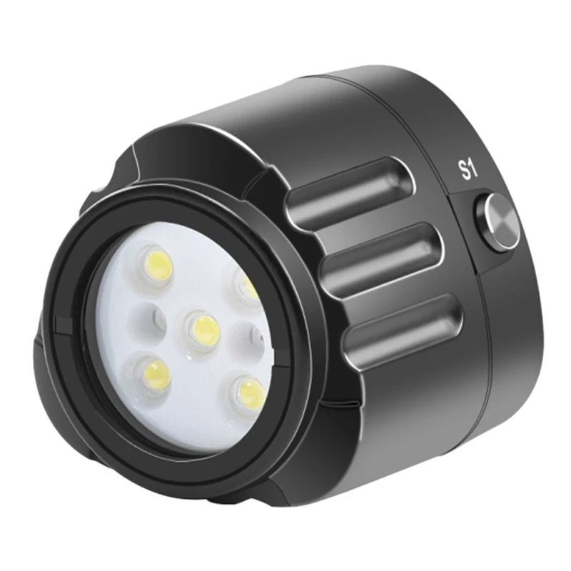 

SL-18 60Meter Diving Fill LED Light Underwater LED Photography Waterproof Dive Fill Light For Gopro HERO9 HERO8 Insta360