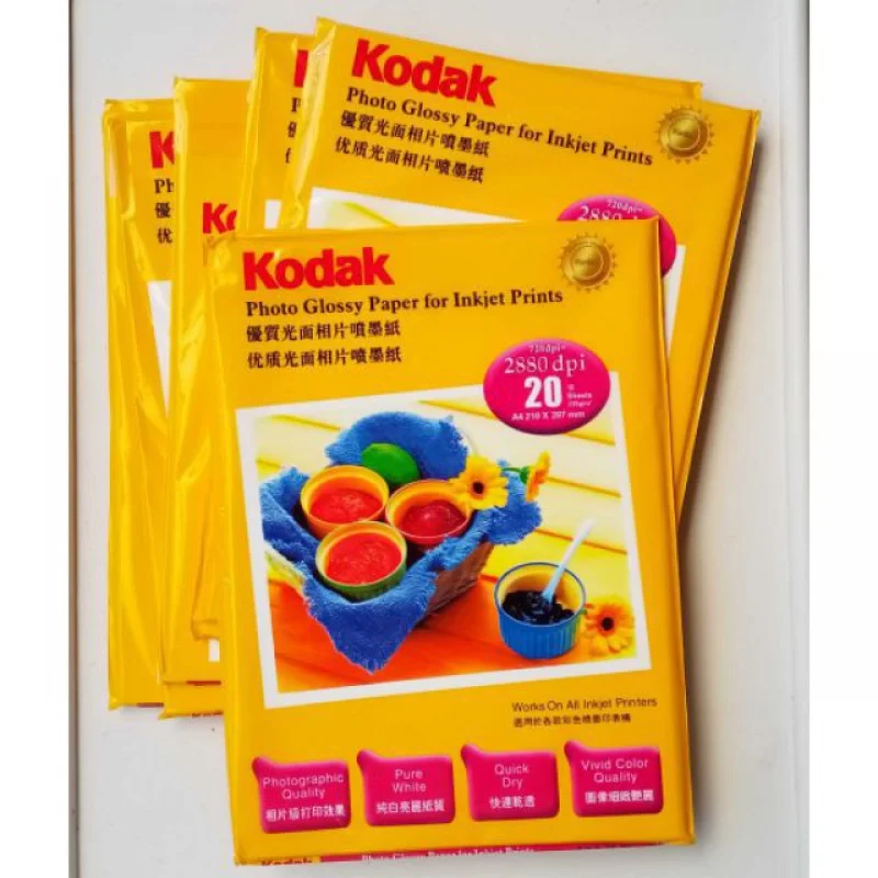 

kodak photo paper 20 sheets