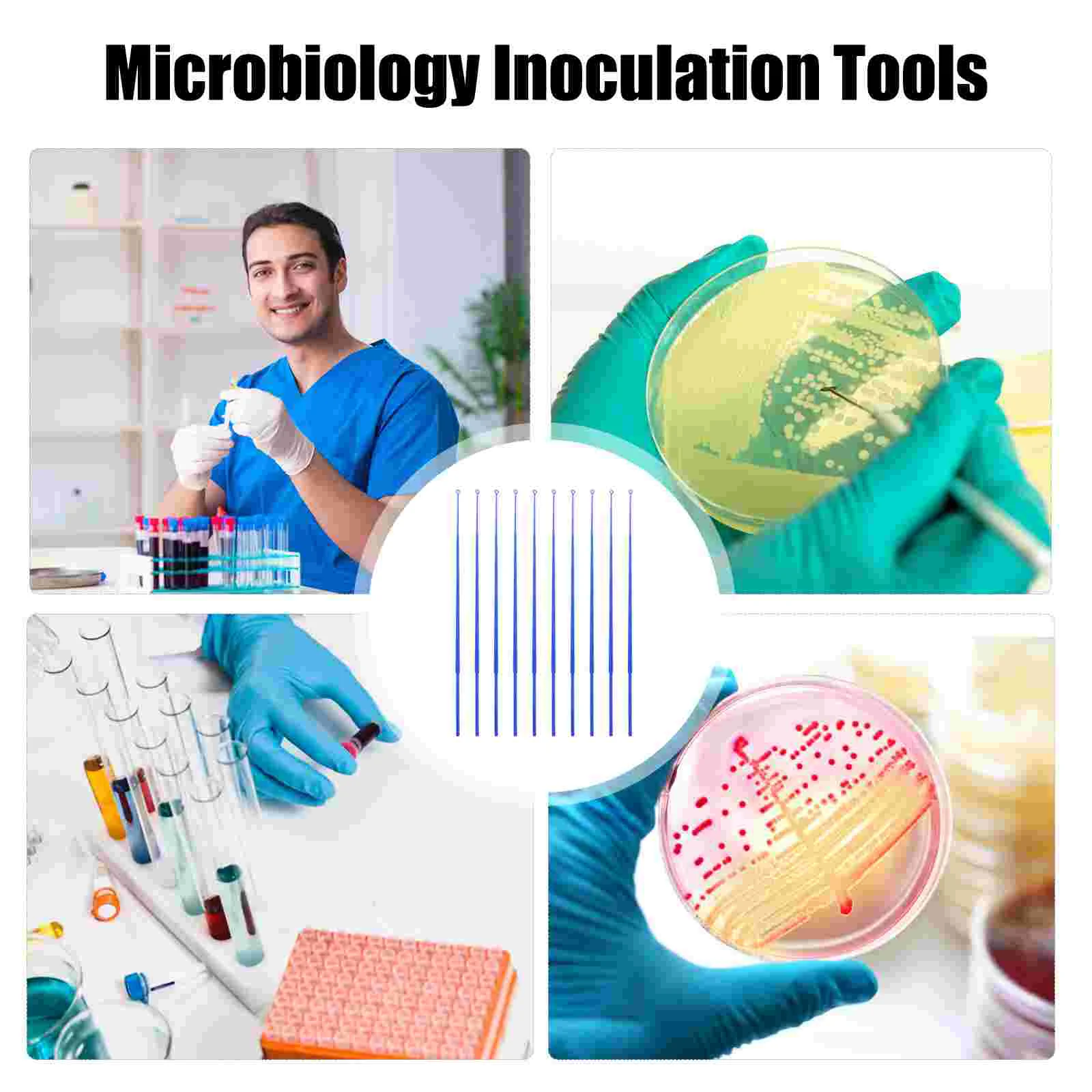 20 шт. палочка для прививки принадлежности микологии лабораторный инструмент