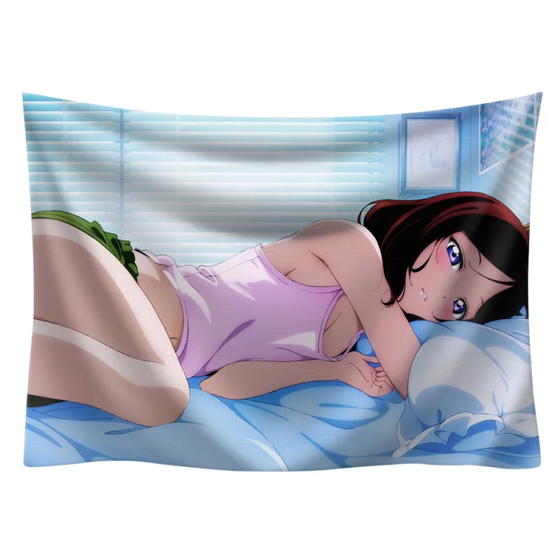 

Love Live Tapestry Wall Hanging Japanese Anime Art Polyester Tapestry Carpet Blanket 200X150cm Bedroom Decor for Kids gift Large