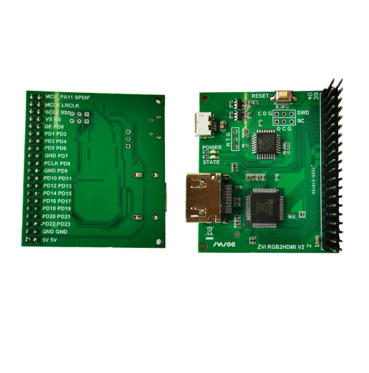 

RGB/BT1120/BT656 Input to High-Definition Multimedia Interface Output ADV7513 Development Board FPGA Display Solution Board