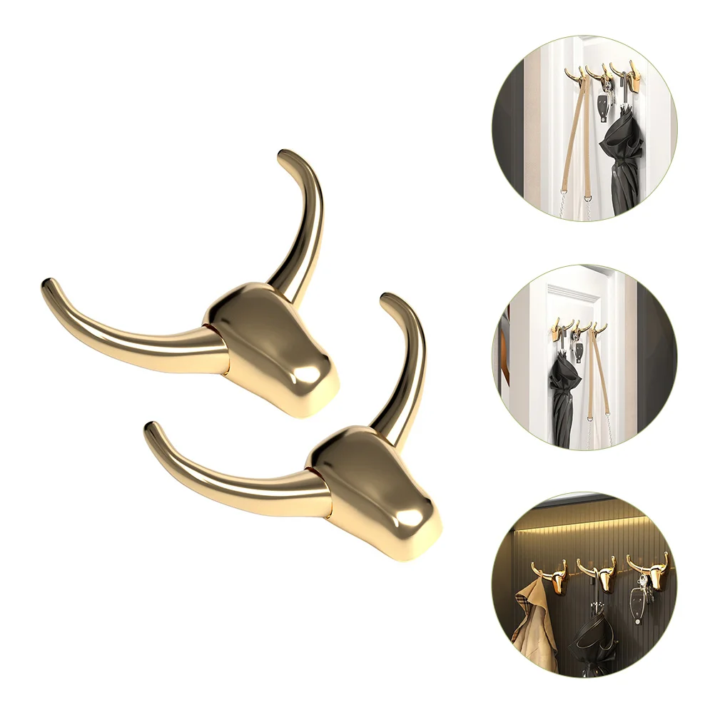 

Настенная вешалка с крючками, металлический крючок для хранения пальто, ванной, полотенец, дверей, присосок, декоративное золото, для кухни