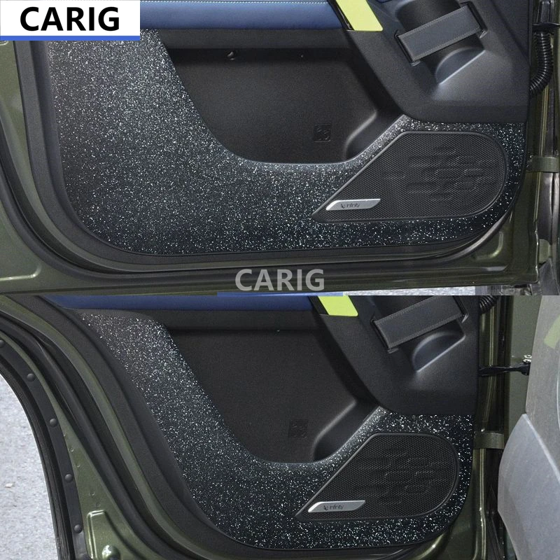 Наклейка против удара двери для HAVAL DARGO 21-22, модифицированный узор из углеродного волокна, пленка для интерьера автомобиля, аксессуары для модификации