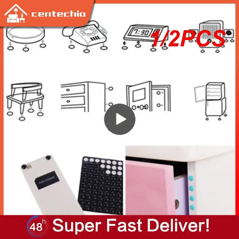 

1/2 шт., силиконовые бамперы, на клейкой основе