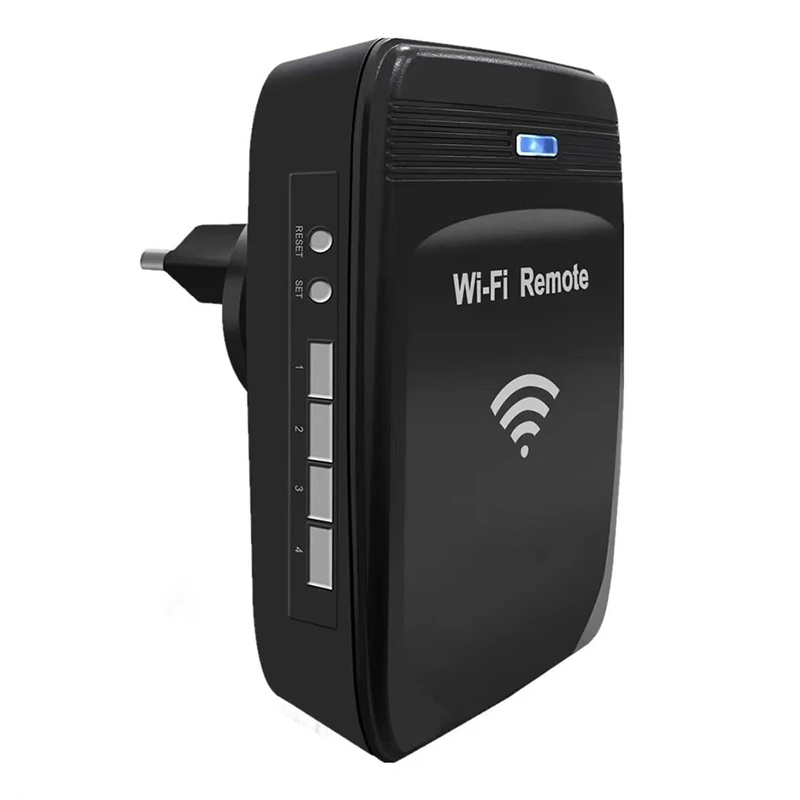 Новый WiFi-преобразователь 280МГц-868МГц WiFi в RF для пультов дистанционного управления гаражными воротами (фиксированный и плавающий код), EU-PLUG-DT30 (art.: 3920dc433d48a) - 3920dc433d48a