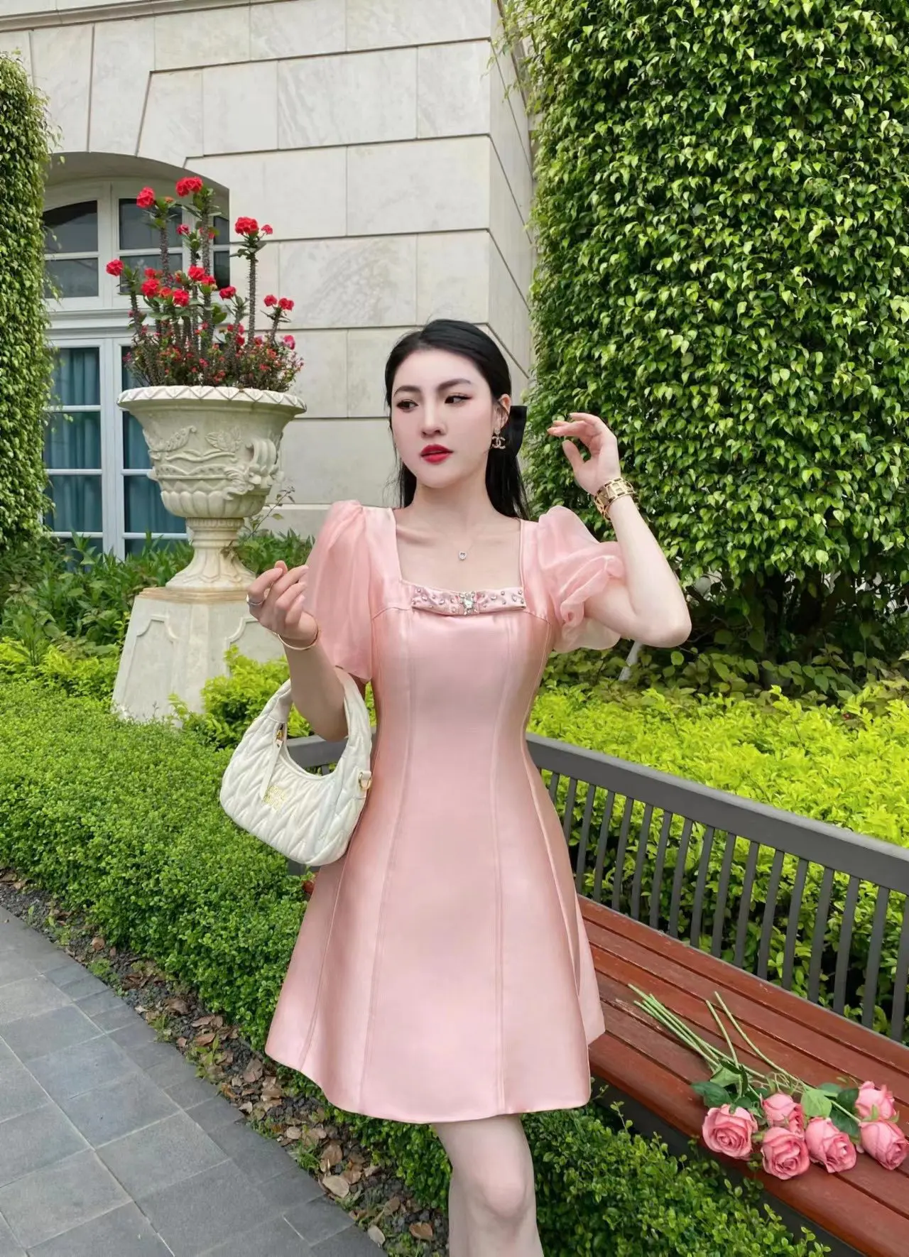 2023 spring and summer women's clothing fashion new Dress 0511
