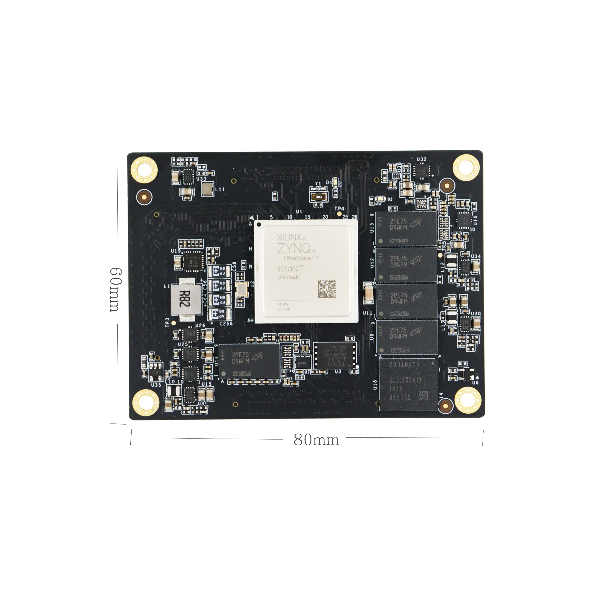 Микрофаза Xilinx FPGA core board Zynq UltraScale + XME0803-3EG 4EV PCIE 3 0 MPSoC высокоскоростная обработка