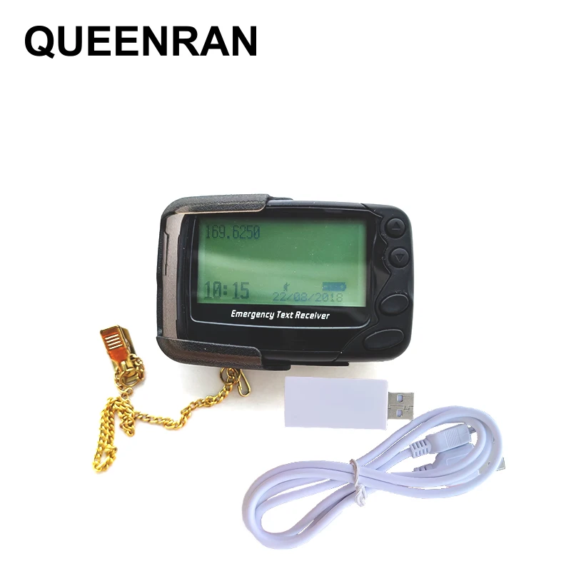 

Wireless Smart Alphanumeric Beeper Pager Pocsag Pager 137-930MHz PLL or Crystal Pager Arabic/English /Hebrew /Germany Language