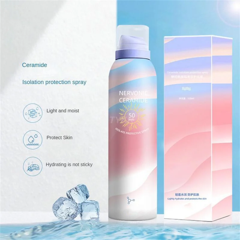 

150ml Red Pomegranate Spray Isolation Protection Anti-Ultraviolet Lazy Hydrating Spray Cosmetic Body Protection Sunscreen Spray