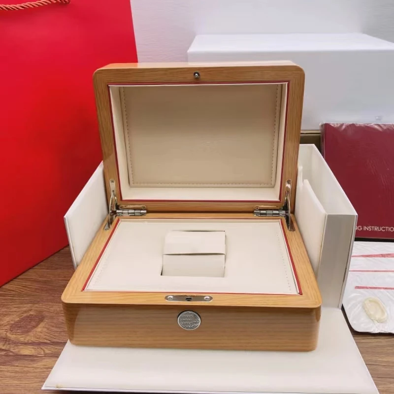Enlarge Factory Supplier Yellow Omg with Original Wooden Watch Box Luxury Brand with Papers Card Can Customization AAA Watche