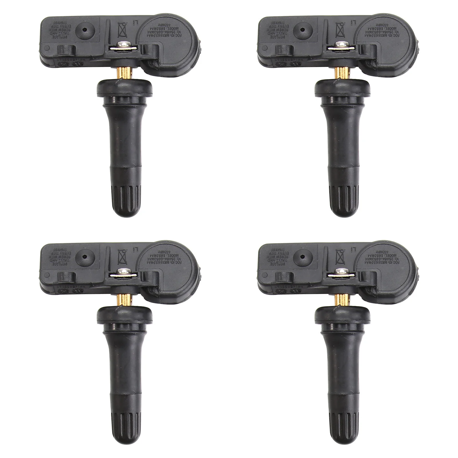 

Датчик давления в шинах TPMS, 433 МГц, 4 шт.