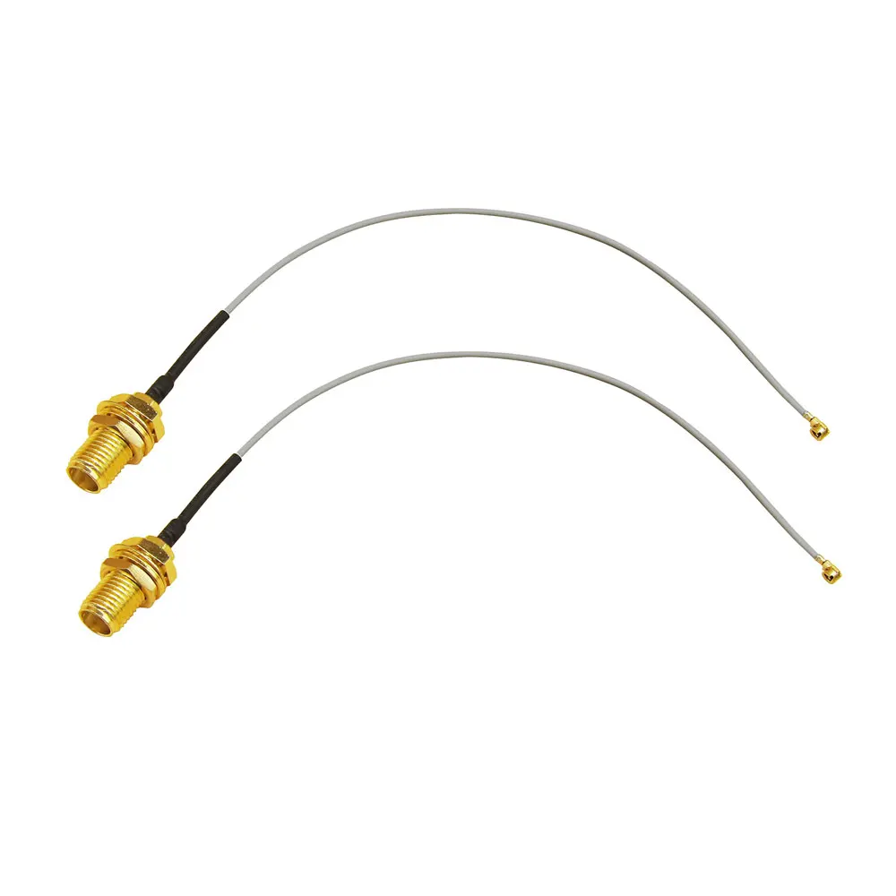 Фото Кабель IPEX U.FL - SMA Female, 6 дюймов, RG178, коаксиальный кабель-пигтейл для подключения антенны SMA к 4G/5G роутеру, модему, Wi-Fi №1