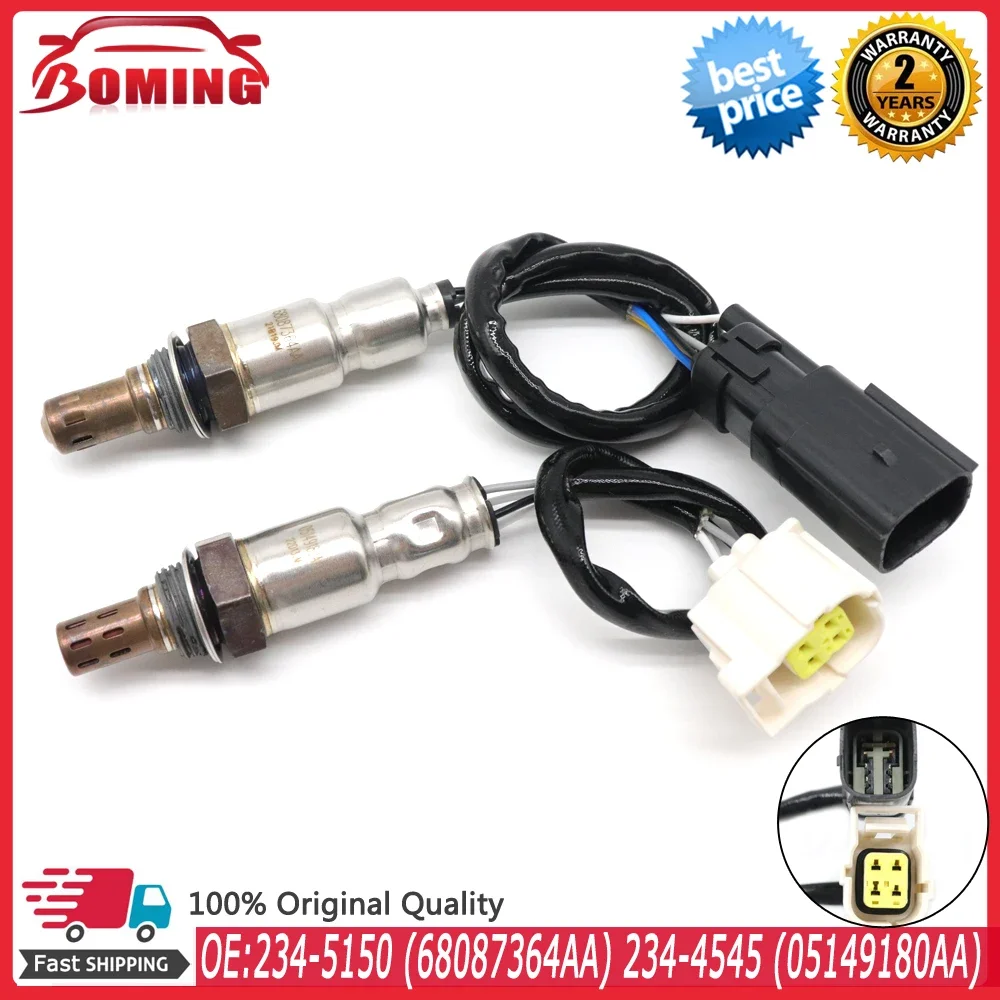 2 шт. Lambda O2 датчик кислорода вверх и вниз 234-5150 234-4545 для Chrysler 200 Fiat 500X Ram ProMaster Jeep Cherokee