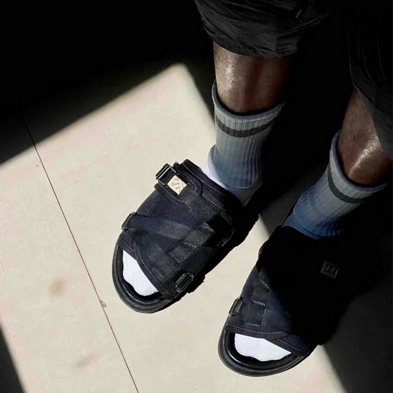 Рождественские летние шлепанцы Visvim мужские повседневные светоотражающие Модные