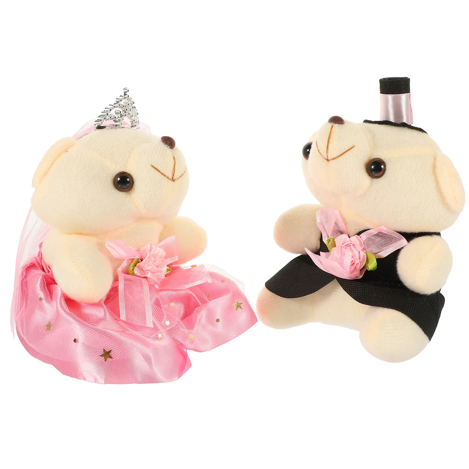 

Bear Modeling Toy Valentine's Day Wedding Present Exquisite Stuffed Animal