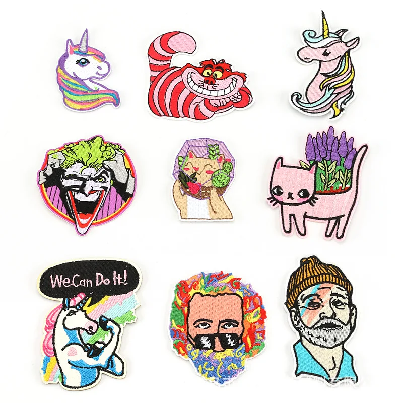 

High Quality Cute Cartoon Animal Embroidery Patch Stickers DIY Clothing Shoes Hats Luggage Accessories Cloth Stickers