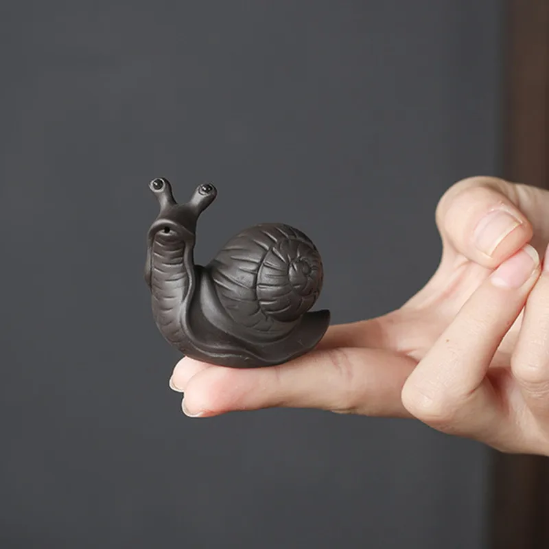 

Фигурки улиток из фиолетовой глины JINGDE TEA SET