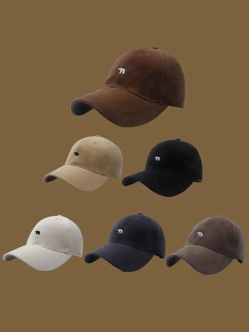 Шляпа с большим окружностью головы Make Your Face Look Smaller Hard Top Бейсболка для женщин