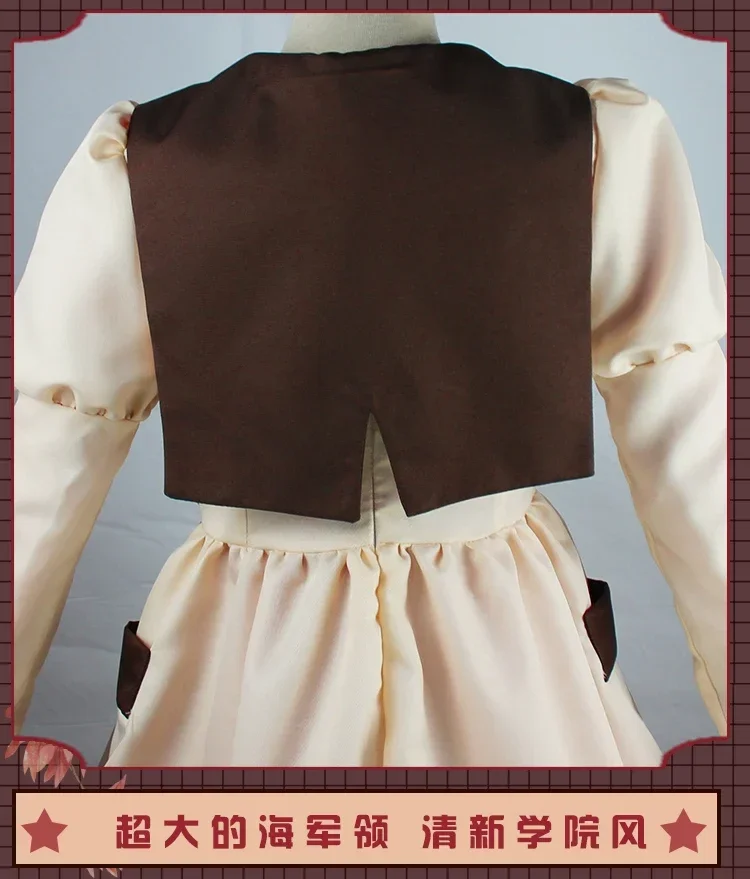 Аниме унитаз Jibaku Shounen Hanako Kun косплей костюм нанамин Сакура женское платье костюмы