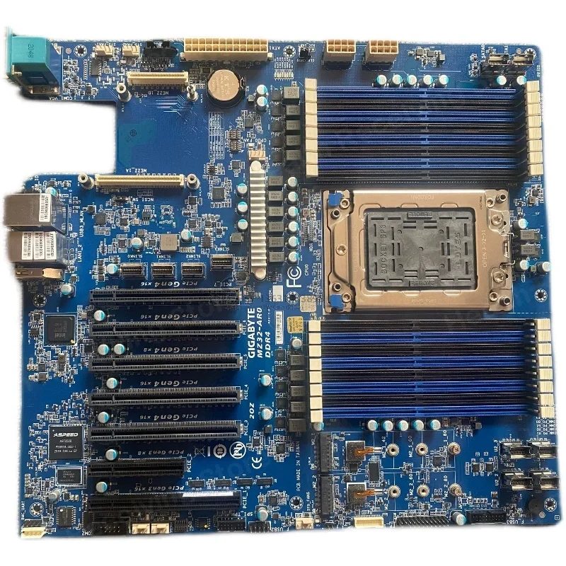 Gigabyte Mz32-ar0 Mz32-001 Серия Midnight Dragon 7742 7х12 Amd Placa base aand un Solo Canal