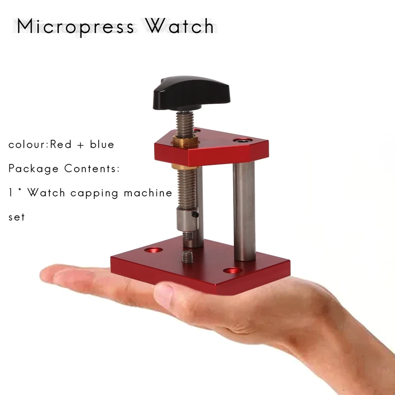 Micropress Watch Case Press Micropress Medium Heavy Duty Watch Case Pressing Tool With 12 Nylon Dies For Watch Repair