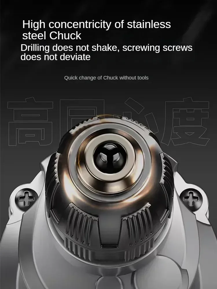 220V Small Electric Pistol Drill with Screwdriver and Hole Punch Function