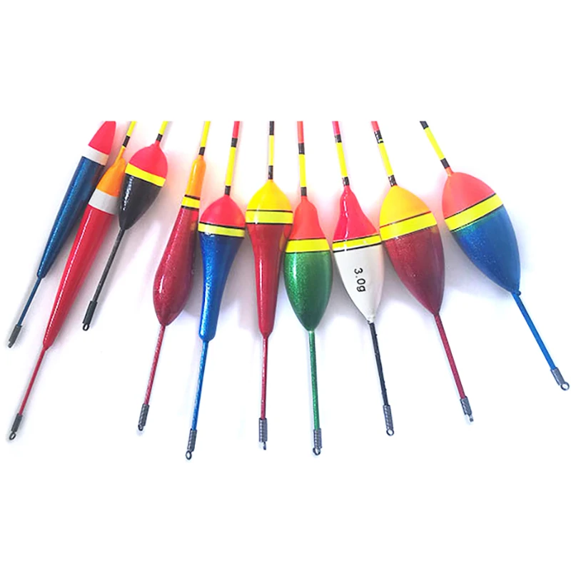 

10 шт./комплект, рыболовный поплавок с длинным хвостом