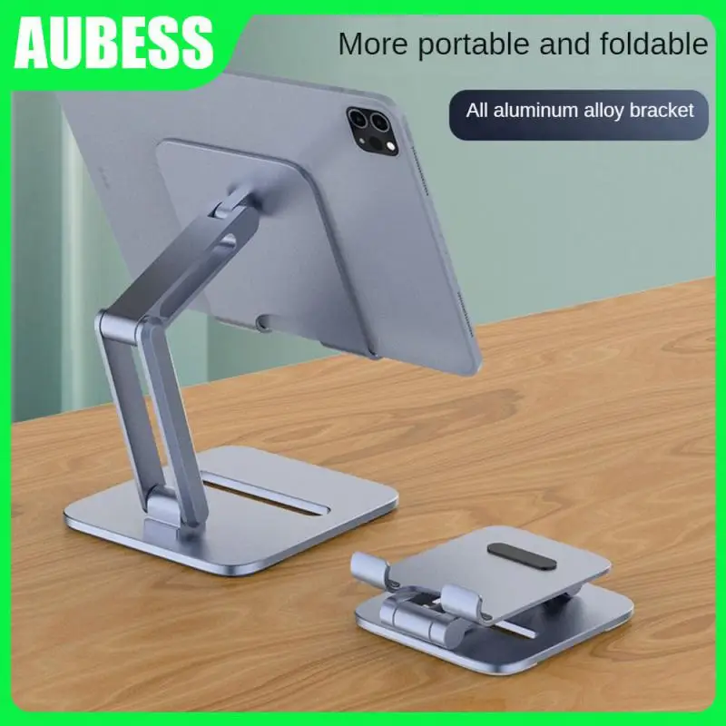 Mobile Phone Holder Rotates 360 Degrees Multifunctional Telescopic Adjustment Three-part Foldable Desktop Mobile Phone Holder