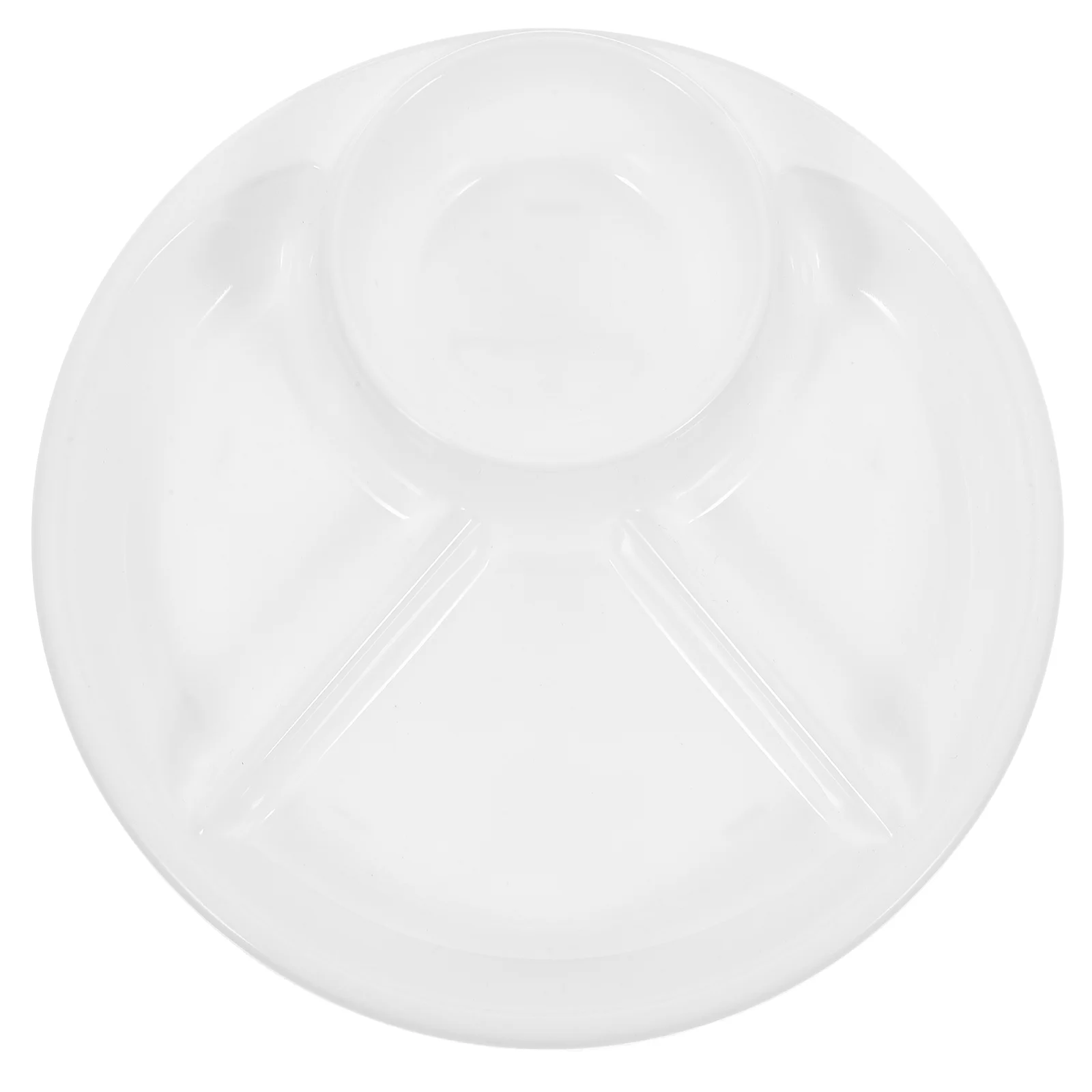 

Snack Trays Food Control Tray Ceramic Tray Baby Plate Divided Fruit Tray Divided Serving Dish Sashimi Compartment Plate