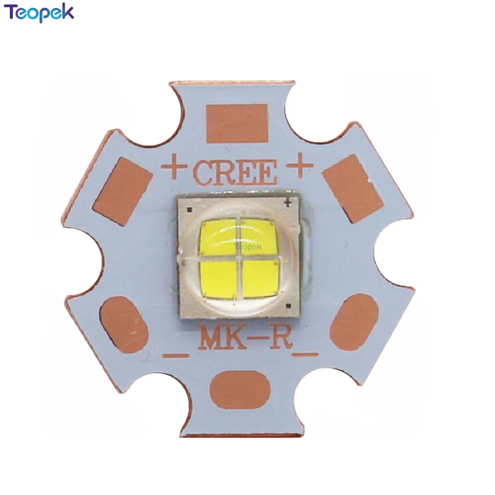 Светодиодный фонарик MK-R 15 Вт 12 В белый теплый