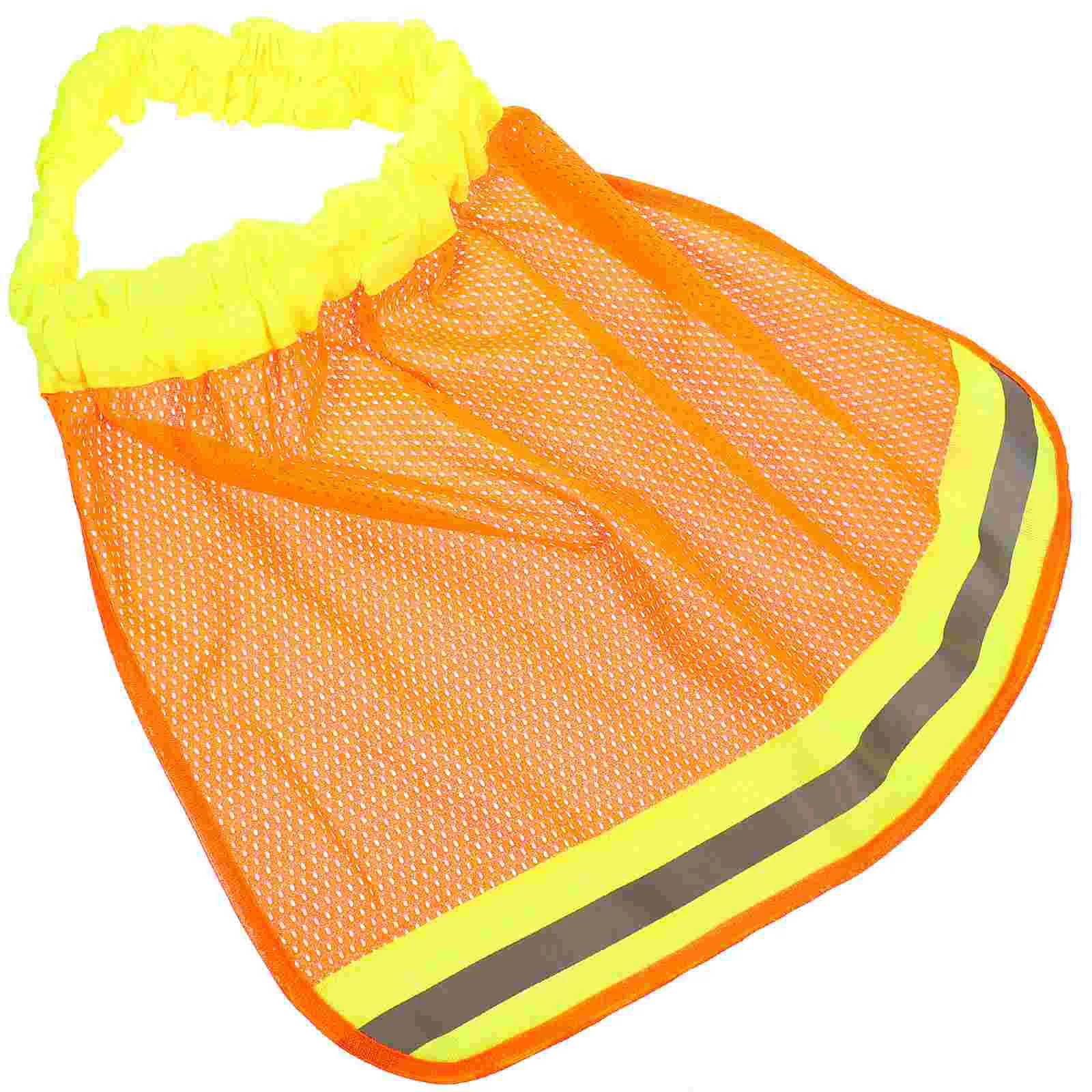

Worker's Hat Brim Hard Shades Sun Construction Accessories Visor Protector Polyester Neck Man