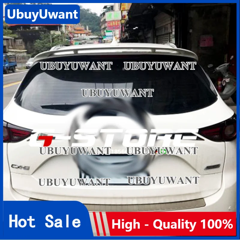 

For MAZDA CX-5 CX5 2017 2018 2019 2020-2023 ABS Exterior Rear Spoiler Tail Trunk Boot Wing Decoration Car Styling