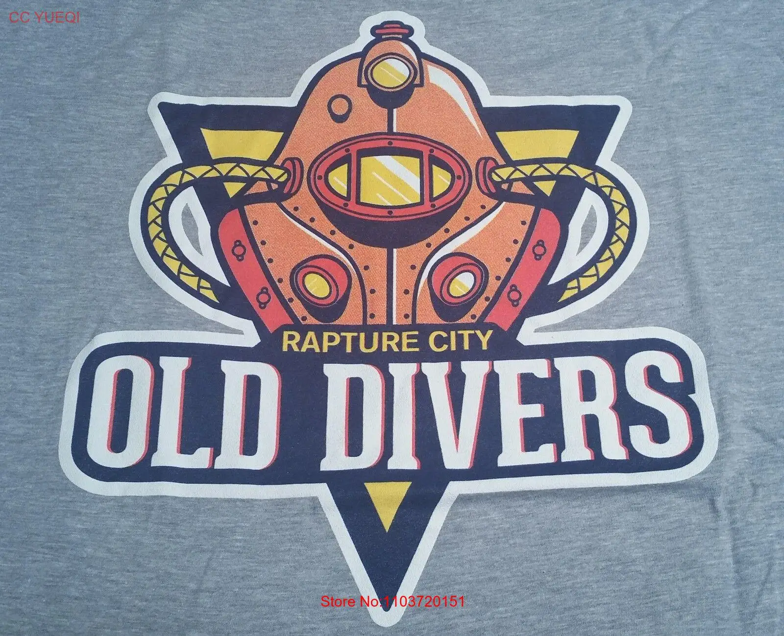 Мужская рубашка &quotСтарый дайвер&quot Parody Mashup XXXL Theyetee