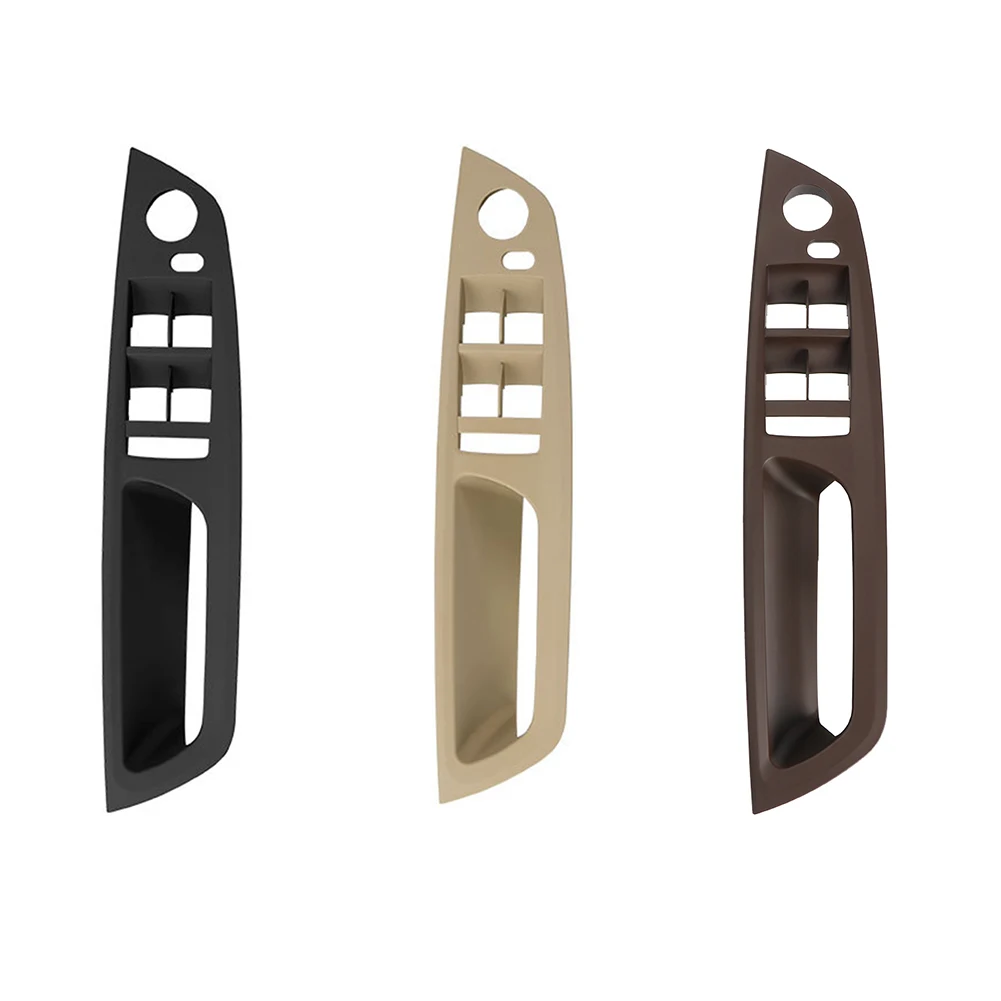 

Door Panel Handle Auto Accessories Car Driver Left Side Inner Handle Window Switch Panel Frame for BMW X5 X6