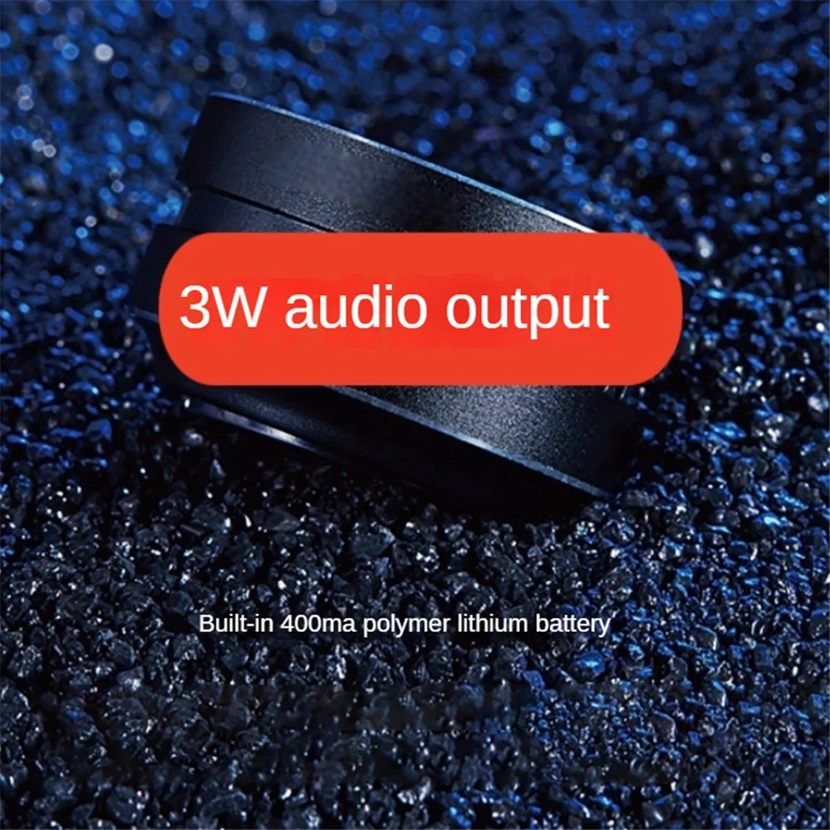 Портативный мини-динамик Bluetooth превращает что-то в динамик Индукционная Вибрация