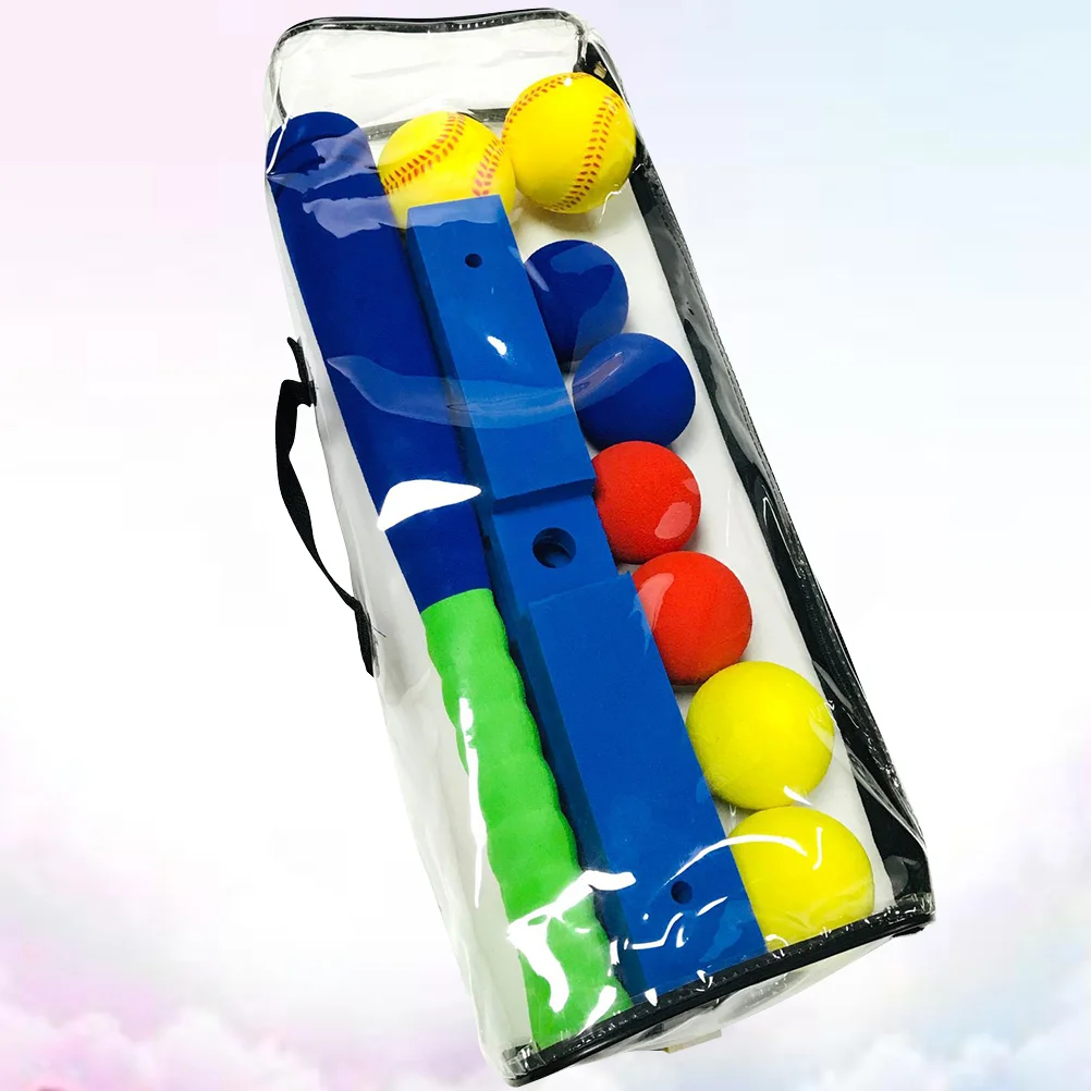 

1 Set Baseball Tee Game T-ball Set for Kids Baseball Bat Baseball Set Training Baseballs for Kids