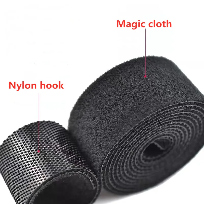 Самоклеящаяся нейлоновая лента-липучка для крепления кабеля 5 ярдов |