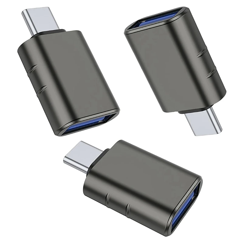 

3Pack USB C To USB Adapter USB C Male To USB3.0 Female Adapter Compatible With For Pro And Other Type C
