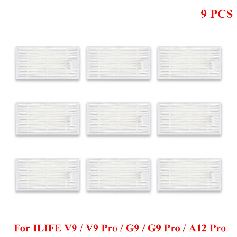 

Комплект фильтров для iLife V9 / V9 Pro / G9 / G9 Pro / A12 Pro
