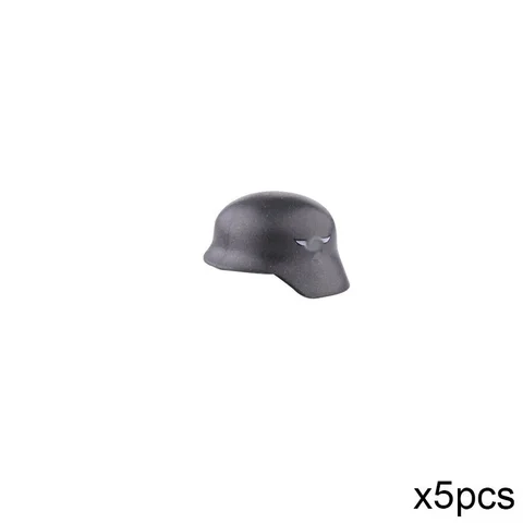 Конструктор Военный с принтом WW2, шлемы камуфляжные для солдат
