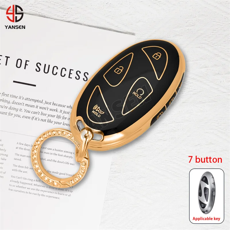 

Для Hyundai Grandeur GN7 Ioniq 5 Ioniq 6 Новый Avante CN7 Sonata Digit Все новые Kona SX2 Новый Tucson NX4 Новый чехол для ключей Santa Fe MX5