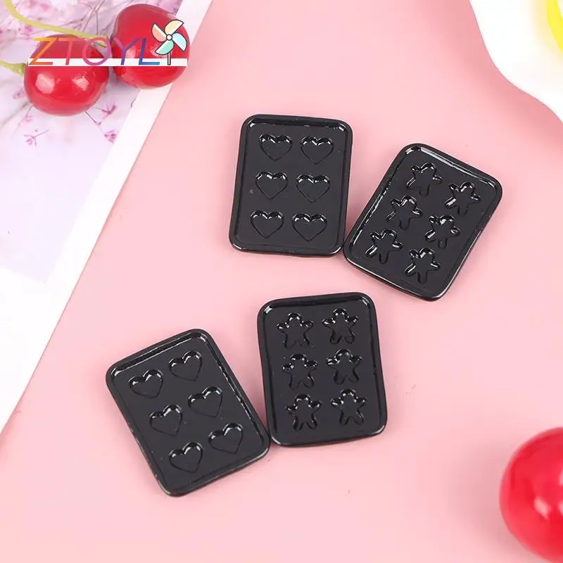 

Миниатюрные аксессуары для кукольного домика, миниатюрная тарелка, поднос для выпечки для украшения кукольного домика, 1/12